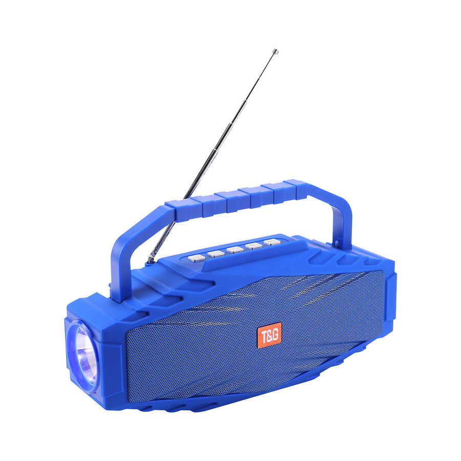 Zore TG-804 Bluetooth Speaker Hoparlör Mavi