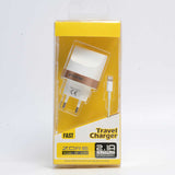 Zore Tiger 2000 Mah 2 in 1 Lightning Ev Şarj Seti Beyaz