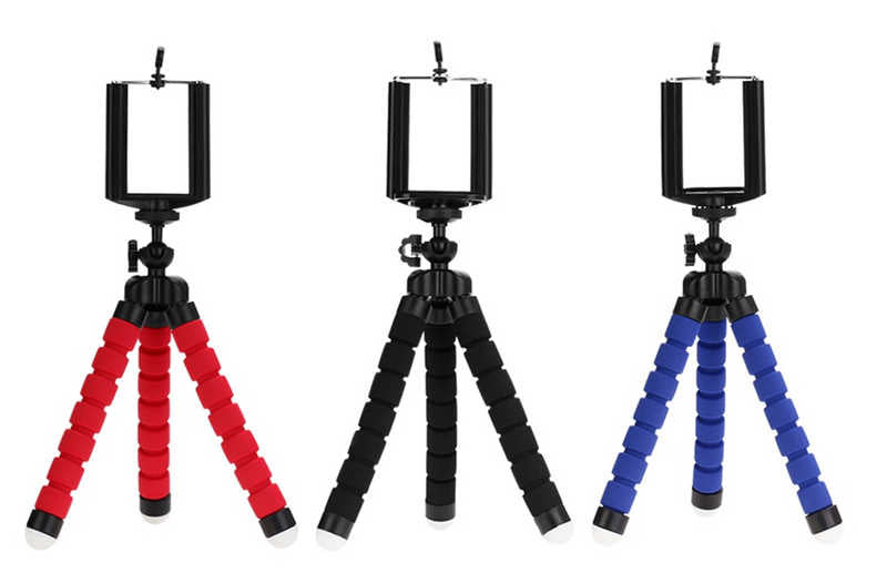 Zore TR1 Kısa Tripod Sünger Ayaklı Kırmızı