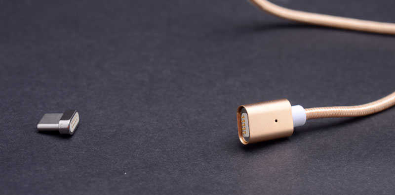 Zore Type-c Mıknatıslı Usb Kablo Gold