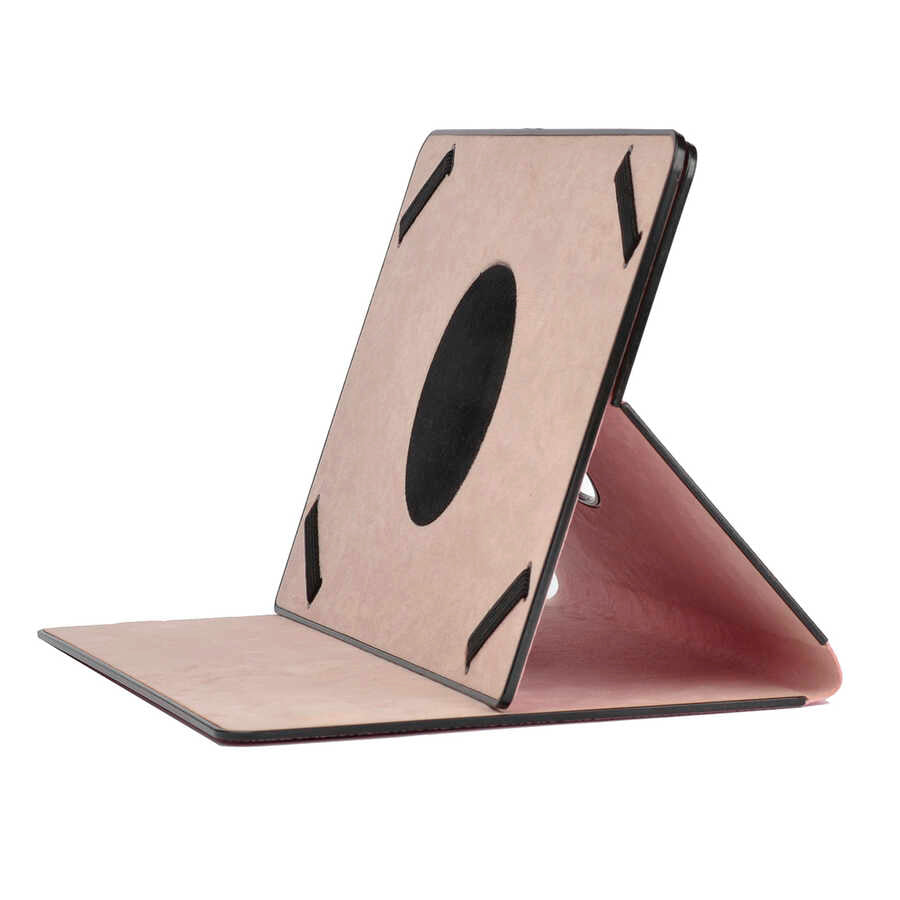 Zore Unik Universal 11 İnç Dönebilen Standlı Kılıf Rose Gold