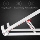 Zore Xgear X1 Ayarlanabilir Dizüstü Laptop Standı Beyaz