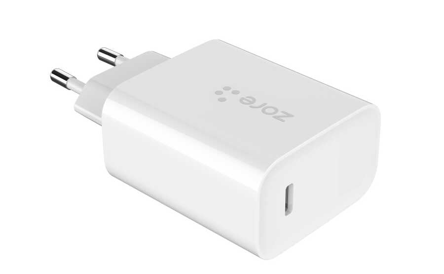 Zore XMac Serisi X3 20W Seyahat Şarj Başlığı Beyaz