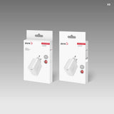 Zore XMac Serisi X3 20W Seyahat Şarj Başlığı Beyaz