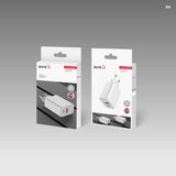 Zore XMac Serisi X4 22W Seyahat Şarj Başlığı Beyaz