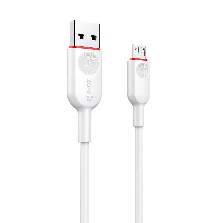 Zore XMac Serisi ZR-X2 Micro 2 in 1 Şarj Seti Beyaz