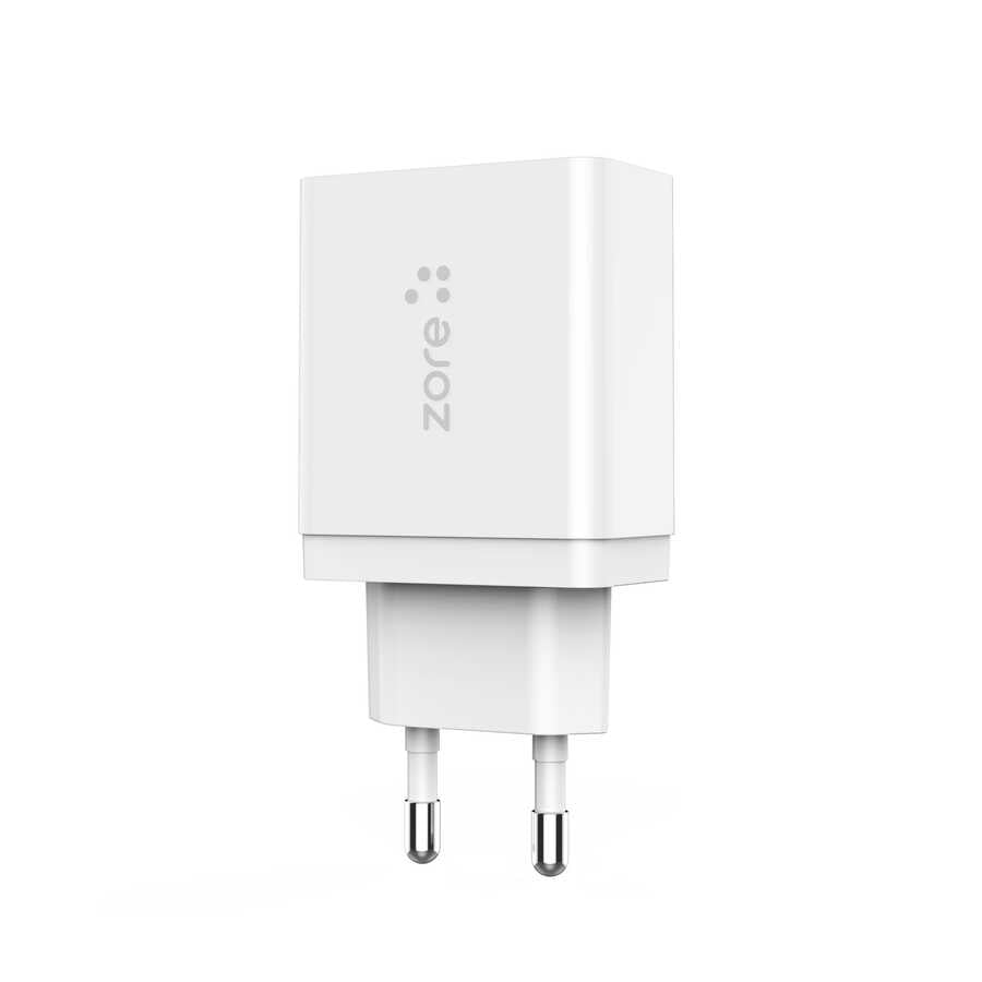Zore XMac Serisi ZR-X2 Micro 2 in 1 Şarj Seti Beyaz