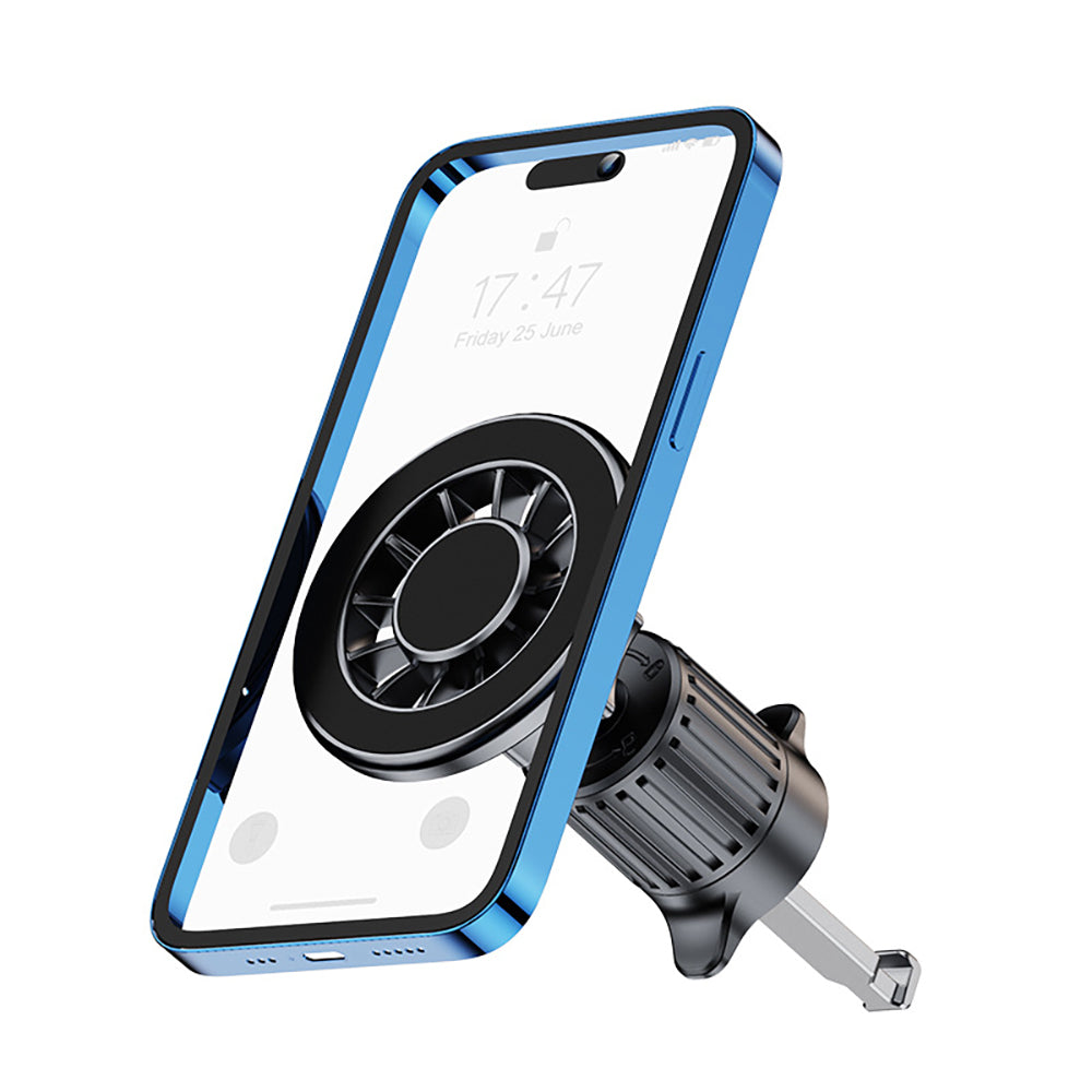 Zore YC-19 Magnetik 360 Derece Oynar Başlıklı Telefon Tutucu Havalandırma Tasarım Siyah