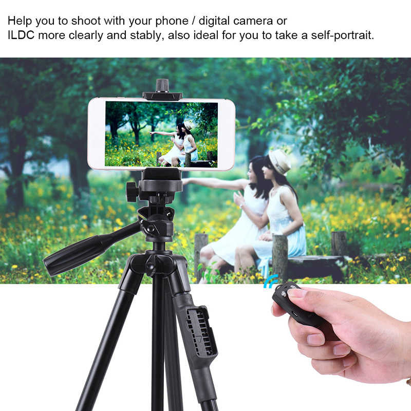 Zore Yunteng VCT 5208 Tam Orjinal Telefon Tripod Siyah