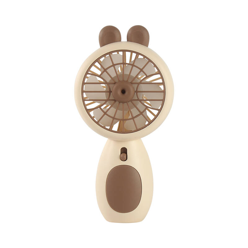 Zore ZB093 Işıklı Mini Vantilatör Portatif Soğutucu Fan Krem