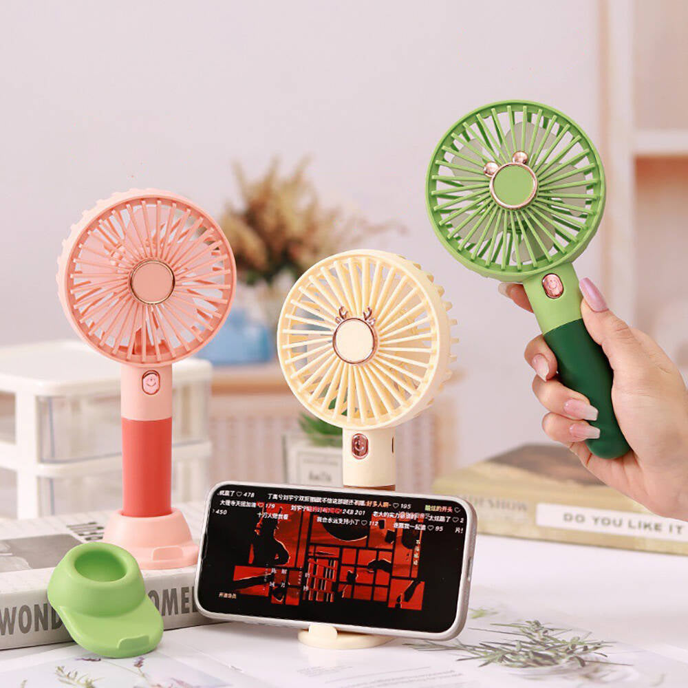 Zore ZB122 Mini Vantilatör Portatif Soğutucu Fan Krem