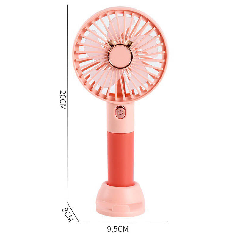 Zore ZB122 Mini Vantilatör Portatif Soğutucu Fan Pembe