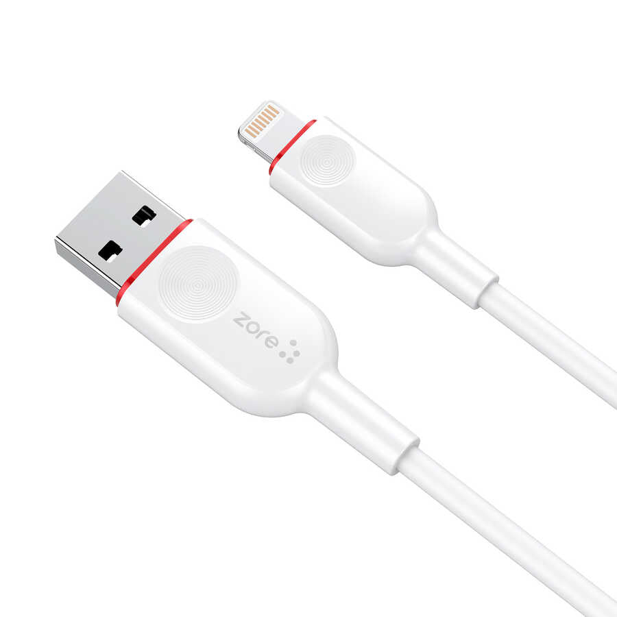 Zore ZCL-02 Lightning Usb Kablo Beyaz