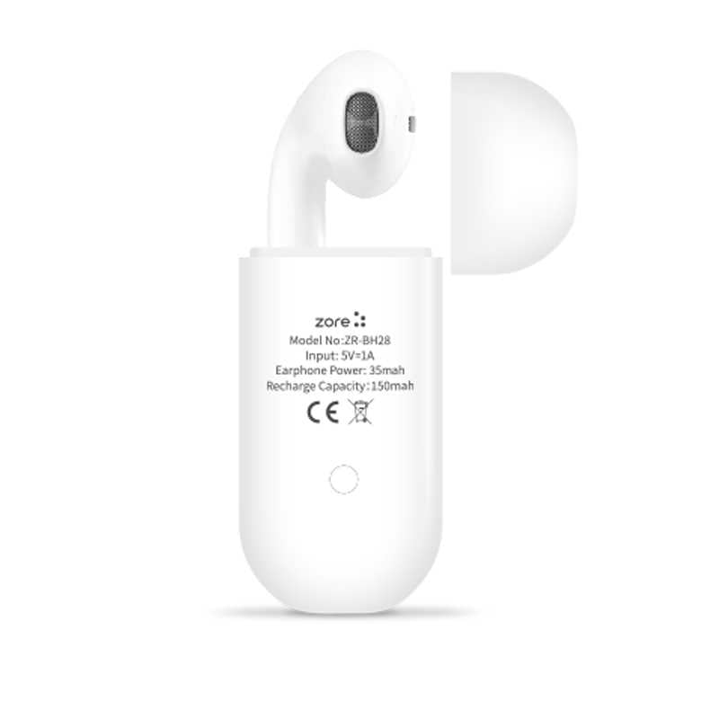 Zore ZR-BH28 Bluetooth Kulaklık Beyaz