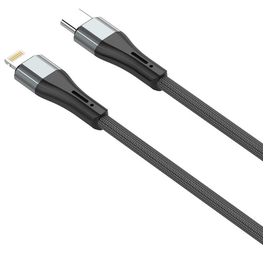 Zore ZR-LC961 PD To Lightning Kablo Gri