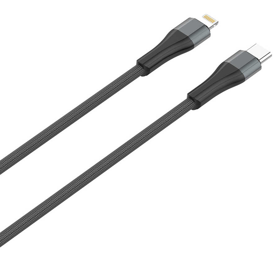 Zore ZR-LC961 PD To Lightning Kablo Gri