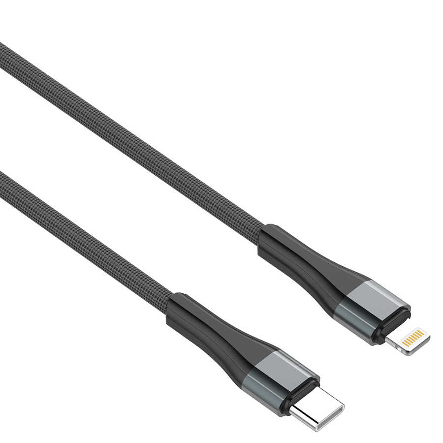 Zore ZR-LC961 PD To Lightning Kablo Gri