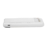 Zore ZR-PW01 Type-C - Micro - Lightning Led Göstergeli Taşınabilir Powerbank 10000 mAh Beyaz