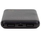 Zore ZR-PW04 Led Işıklı Taşınabilir Powerbank 5000 mAh Siyah