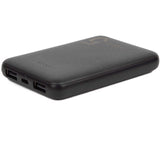 Zore ZR-PW04 Led Işıklı Taşınabilir Powerbank 5000 mAh Siyah