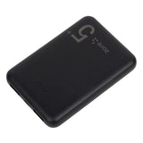 Zore ZR-PW04 Led Işıklı Taşınabilir Powerbank 5000 mAh Siyah