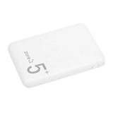 Zore ZR-PW04 Led Işıklı Taşınabilir Powerbank 5000 mAh Siyah