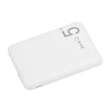 Zore ZR-PW04 Led Işıklı Taşınabilir Powerbank 5000 mAh Beyaz