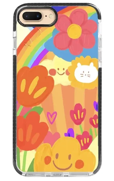 iPhone 7 Plus Impact Case - Flower