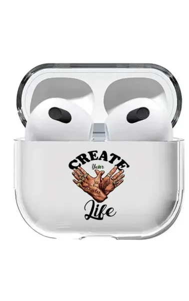 AirPods 3. Nesil Şeffaf Kılıf Gangsta 2