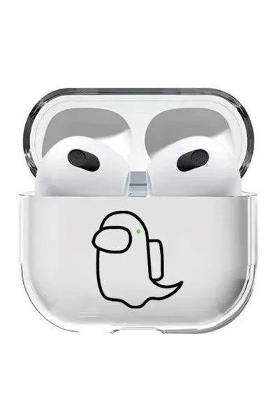 AirPods 3. Nesil Şeffaf Kılıf Ghost