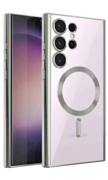 Samsung Galaxy S23 Ultra Kılıf Kamera Korumalı Magsafe Wireless Şarj Özellikli Demre Kapak