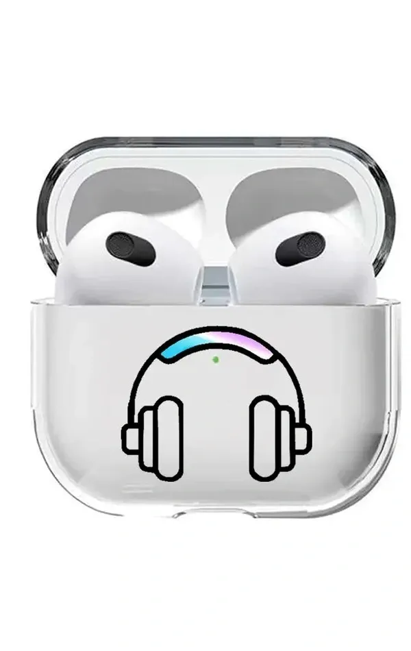 AirPods 3. Nesil Şeffaf Kılıf Headset