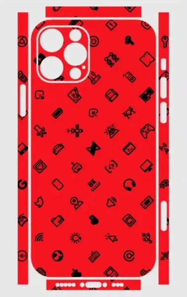 iPhone 12 Pro Max Telefon Kaplama Social icon
