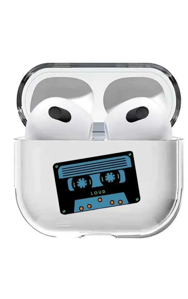 AirPods 3. Nesil Şeffaf Kılıf Loud