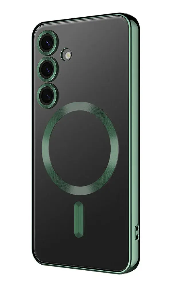 Samsung Galaxy S24 Plus Kılıf Kamera Korumalı Magsafe Wireless Şarj Özellikli Demre Kapak