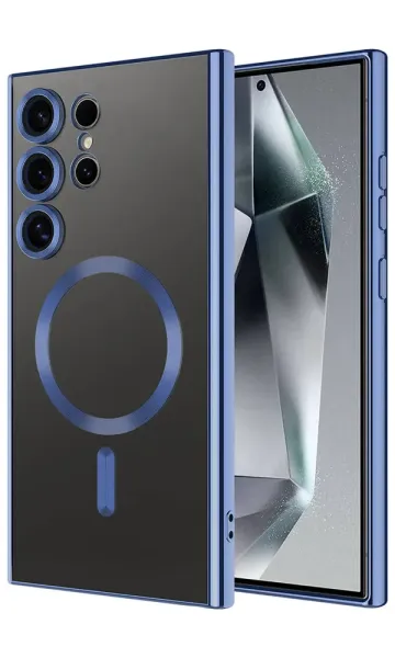 Samsung Galaxy S24 Ultra Kılıf Kamera Korumalı Magsafe Wireless Şarj Özellikli Demre Kapak