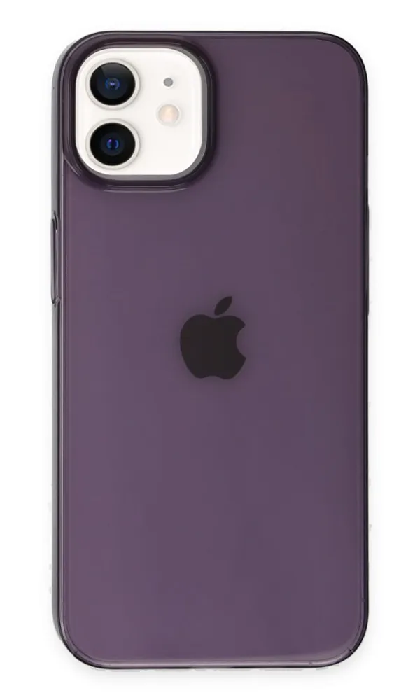 iPhone 12 Pro Max Kılıf Pc Sert Şeffaf Kapak