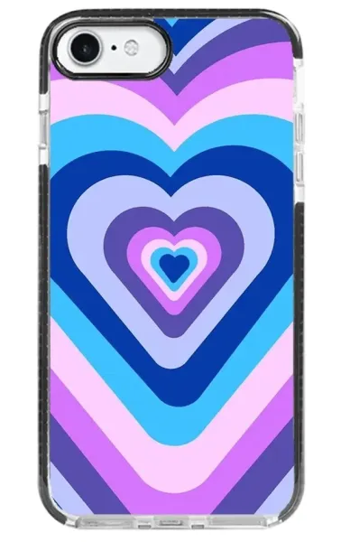 iPhone 8 Impact Case - Renkli Kalp