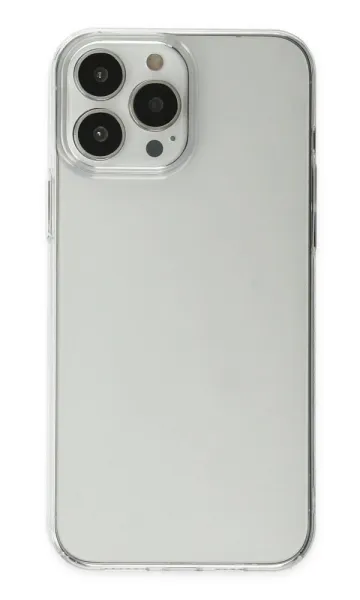 iPhone 15 Pro Max Kılıf Pc Sert Şeffaf Kapak