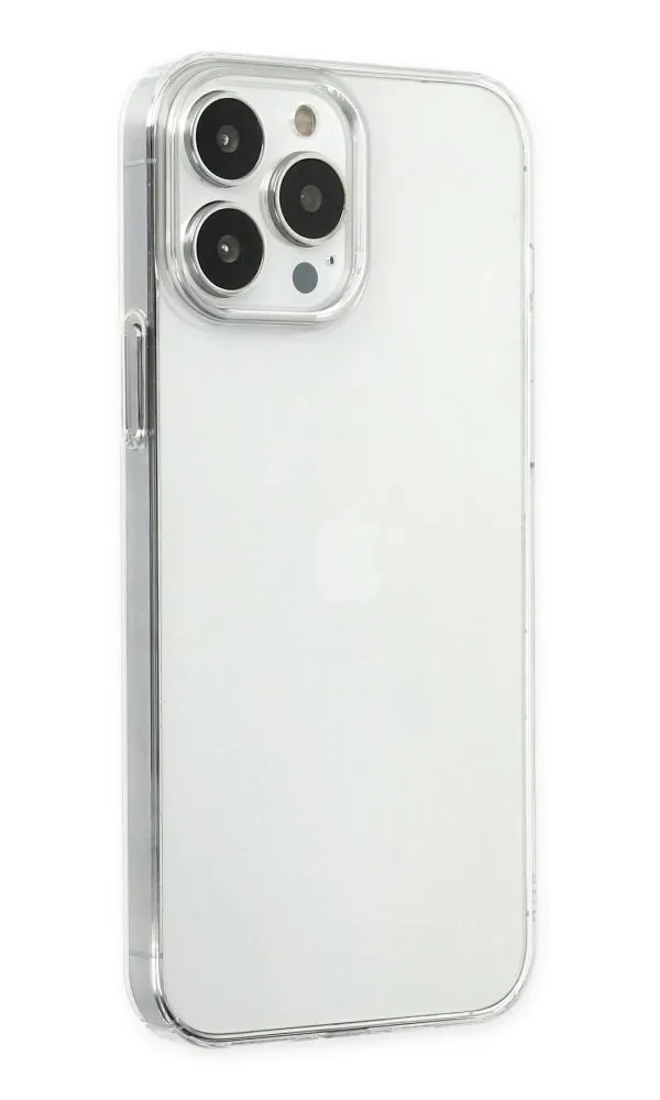 iPhone 15 Pro Kılıf Pc Sert Şeffaf Kapak