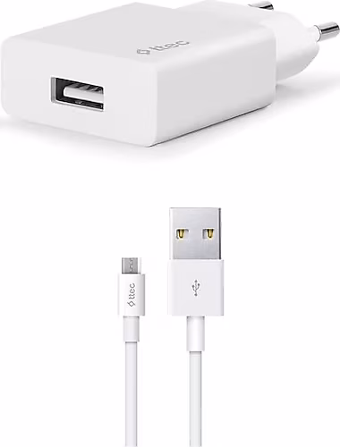 Ttec SmartCharger 2SCS20MB Beyaz Micro USB Kablolu Şarj Aleti