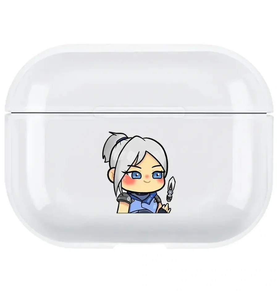 AirPods Pro 2. Nesil Şeffaf Kılıf - Jett