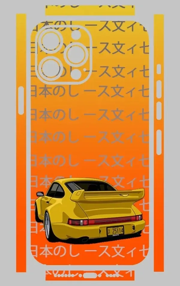 iPhone 13 Pro Max Telefon Kaplama - Porsche 911 JDM