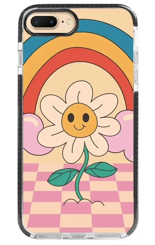 iPhone 8 Plus Impact Case - Gök Papatya