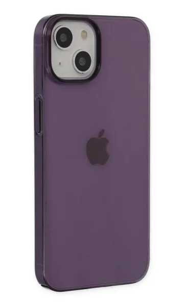 iPhone 15 Kılıf Pc Sert Şeffaf Kapak