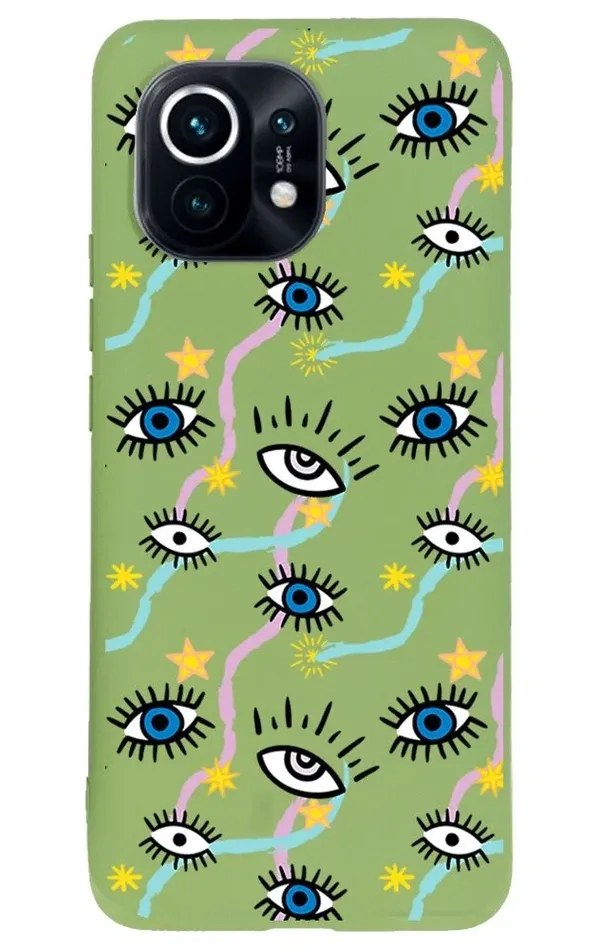 Xiaomi Mi 11 Lansman Kılıf - Eyes