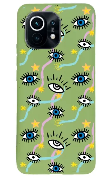 Xiaomi Mi 11 Lansman Kılıf - Eyes