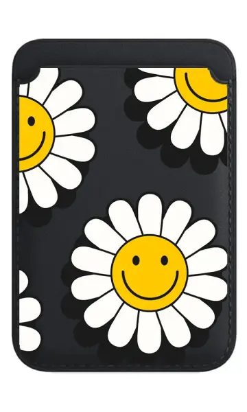 Daisy Groovy Flower - Magsafe Cüzdan
