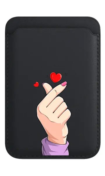 Finger Heart - Magsafe Cüzdan