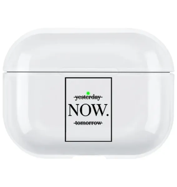 AirPods Pro 2. Nesil Şeffaf Kılıf - Now